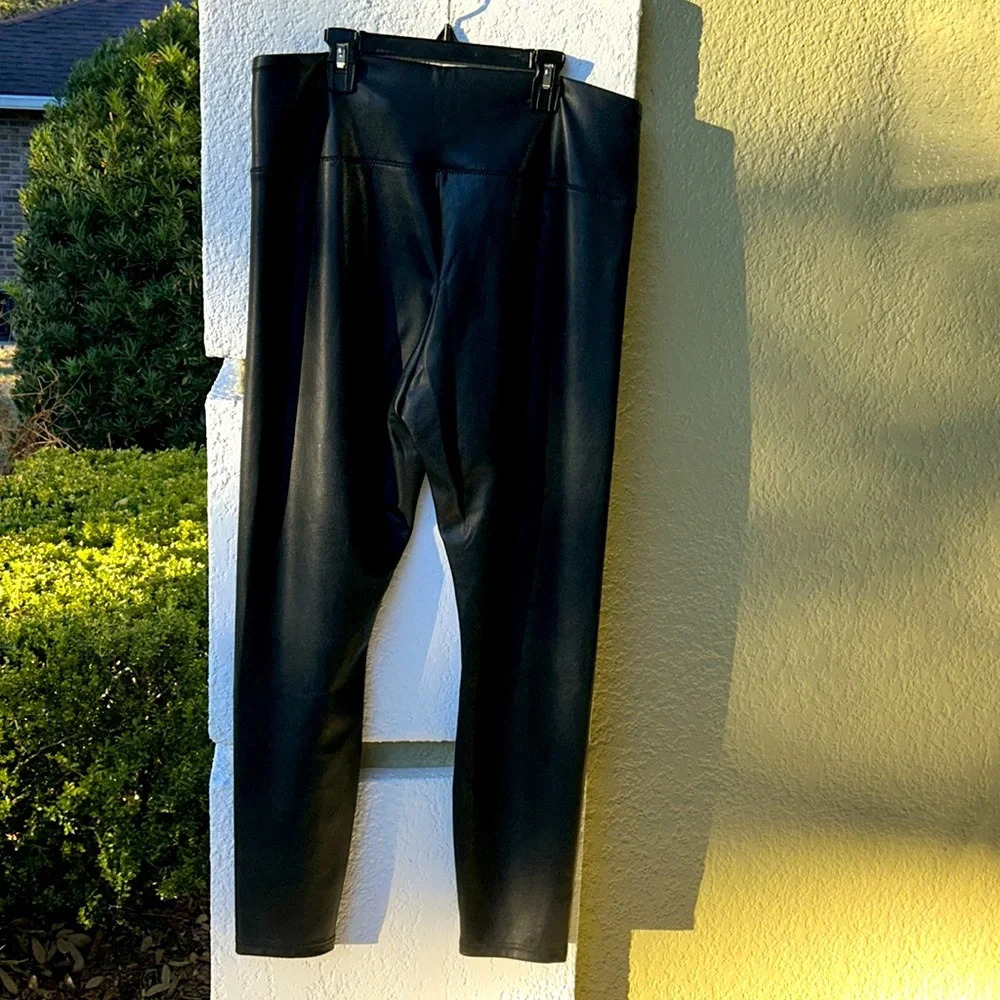 Rachel Zoe Pleather Pants size 12 - Picture 2 of 5